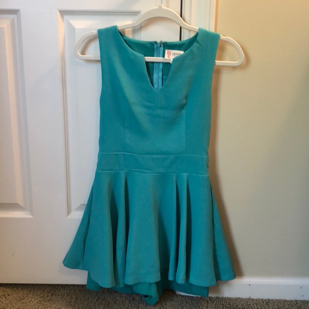 Super cute green Romper!